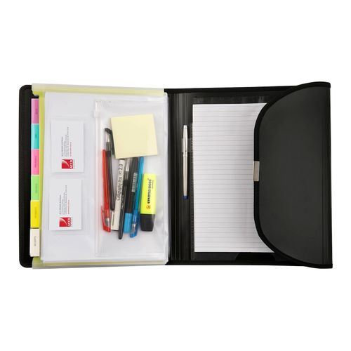 Marbig Professional Compendium 6 Pocket PP Black