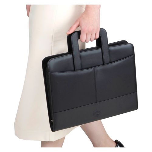 Spirax Compendium A4 Executive Zippered With Handles Black