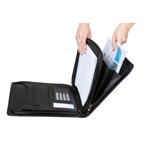 Spirax Compendium A4 Executive Zippered With Handles Black
