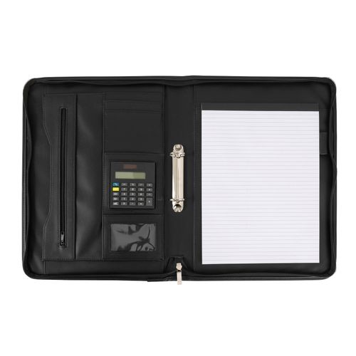 Spirax Compendium A4 Zippered Binder Black