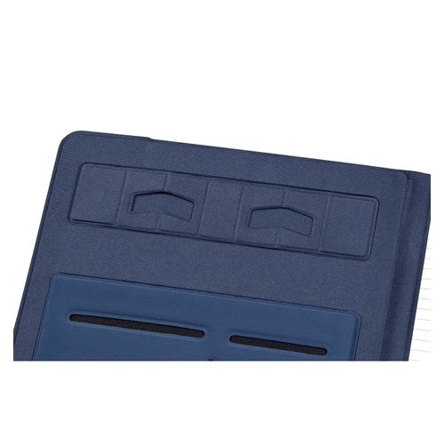 Marbig Professional Compendium A4 Navy Blue with Phone Stand