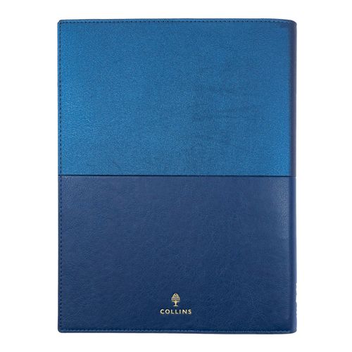2027 Collins Vanessa Diary A5 Day to a Page 185 Blue