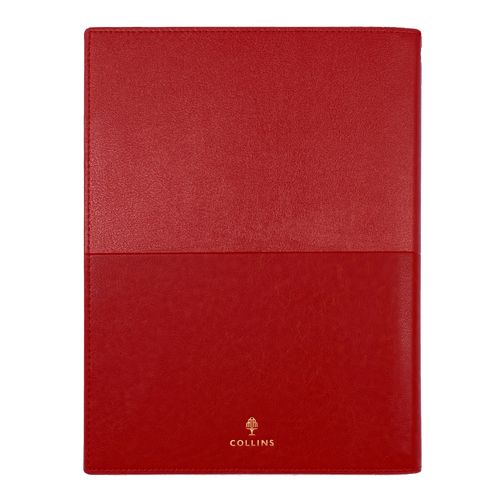 2027 Collins Vanessa Diary A5 Day to a Page 185 Red