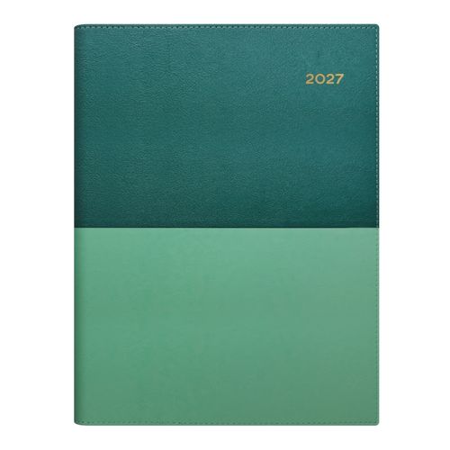 2027 Collins Vanessa Diary A5 Week to a View 385 Teal