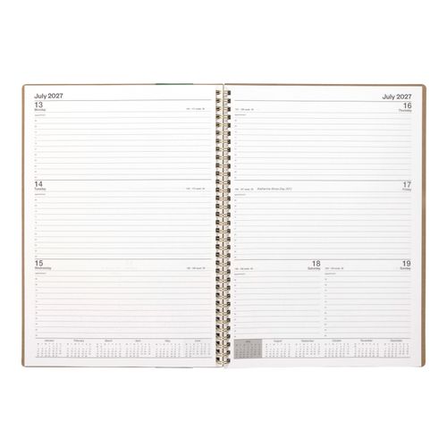 2027 Ecowise Recycled Diary A4 Week To An Opening
