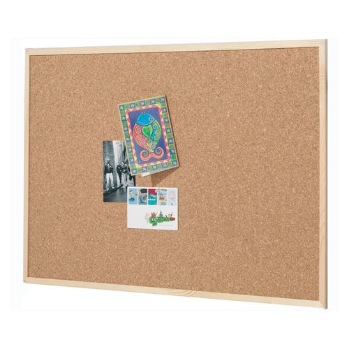Quartet Corkboard Pine Frame 450X600mm