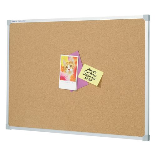 Quartet Penrite Corkboard Aluminium Frame 900X1800mm