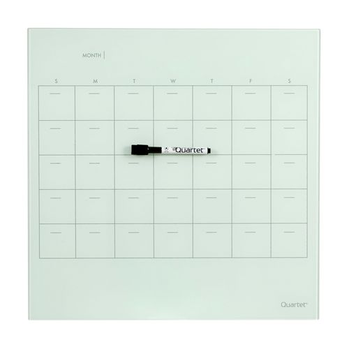 Quartet Glass Board Planner 450x450mm