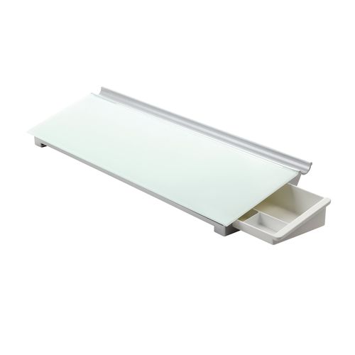 Quartet Glass Board Desktop Computer Pad 150x460mm