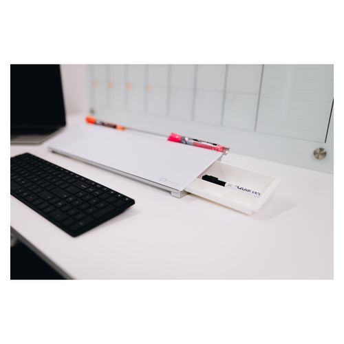 Quartet Glass Board Desktop Computer Pad 150x460mm