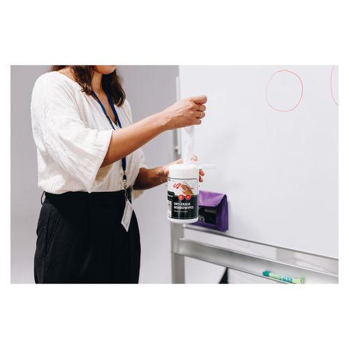 Quartet Whiteboard Cleaner Wipes Pack 100