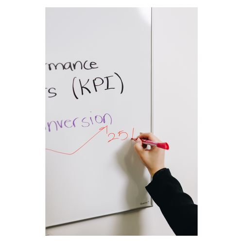 Quartet Penrite Slimline Magnetic Whiteboard Premium 1200x900mm