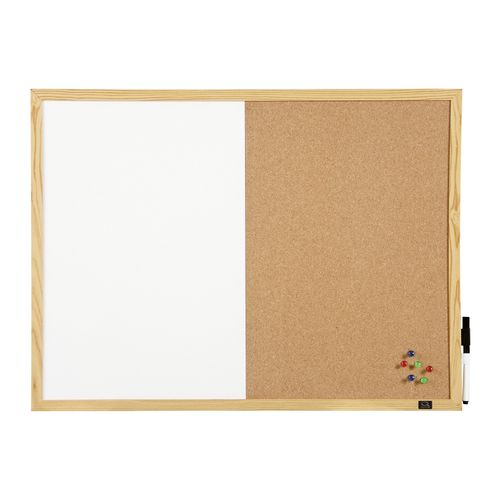 Quartet Combo Board Pine Frame 600x900mm