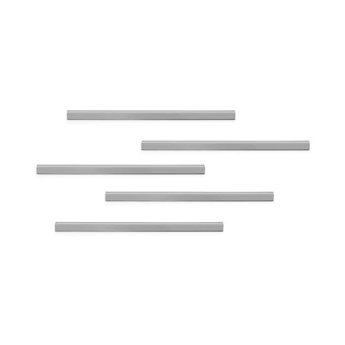 Durable Durafix Clip Magnetic Self Adhesive 297mm Silver Pack 5