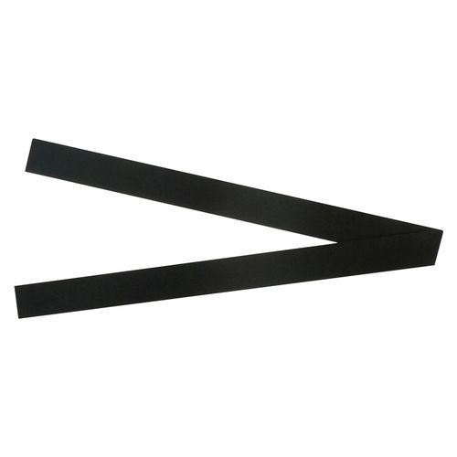 Quartet Magnet Strips 25x300mm Black Pack 2