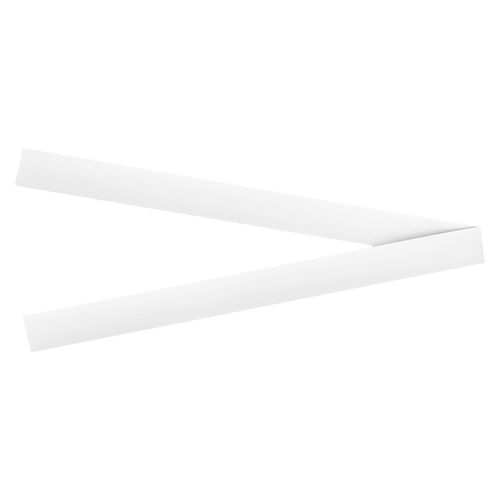 Quartet Magnet Strips 25x300mm White Pack 2