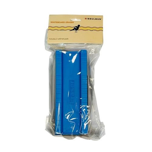Bibbulmun Magnetic Whiteboard Eraser with Peel-Away Felt Pads
