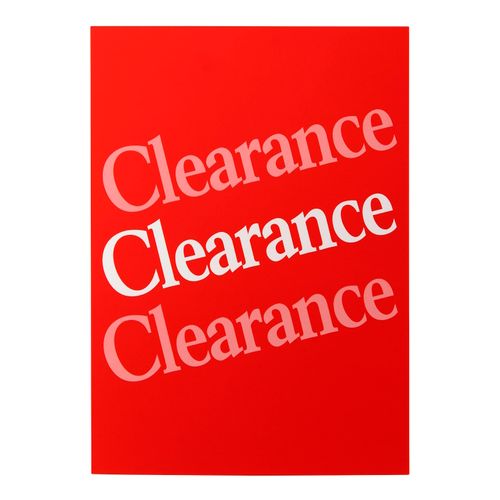 Quikstik Sign A4 Clearance Pack 10