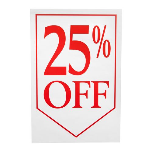 Quikstik Poster 25% Off 300x450mm Pack 9