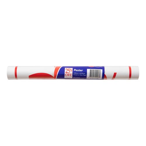 Quikstik Poster 25% Off 300x450mm Pack 9