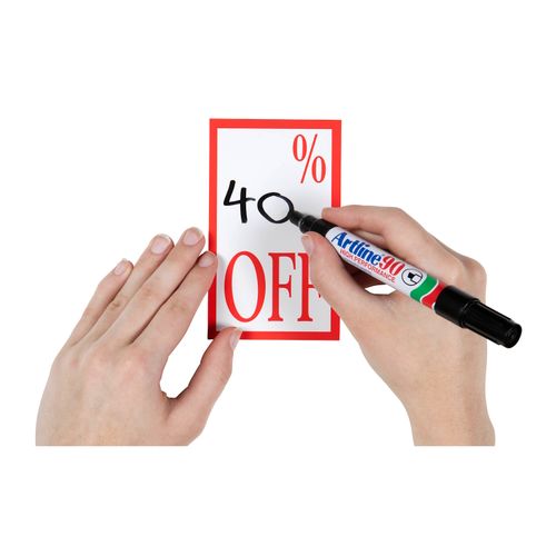 Quikstik Display Tickets % Off 75x125mm Pack 120