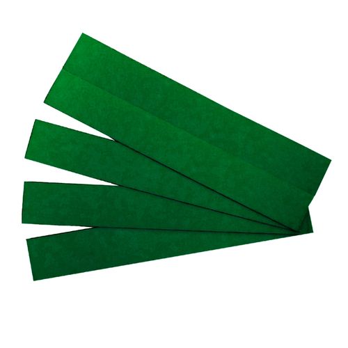 Quartet Magnet Strips 22x150mm Green Pack 25