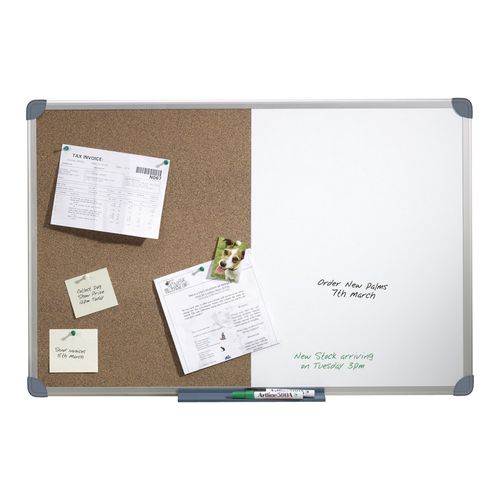 Quartet Penrite Combo Board Aluminium Frame 600x900mm