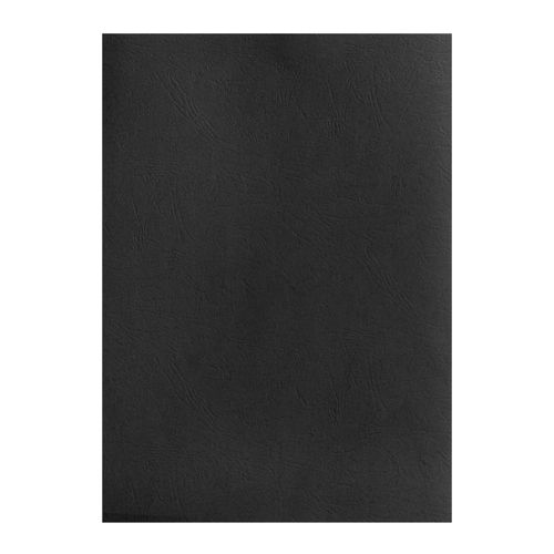 Gbc Binding Cover A3 Leathergrain Black Pack 25