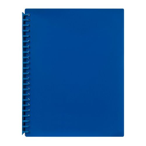 Marbig Display Book A4 Refillable 20 Pocket Blue