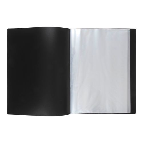 Marbig Display Book A3 Insert Front Cover Non Refillable 20 Pocket Black