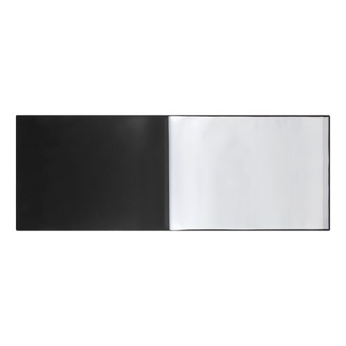 Marbig Display Book With Insert Cover Landscape A3 20 Pocket Black