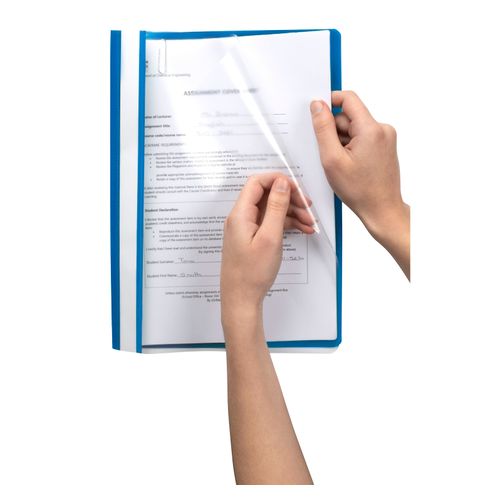 Marbig Flat Files A4 Economy Blue