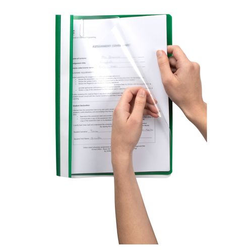 Marbig Flat Files A4 Economy Green