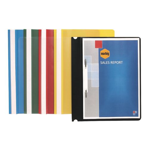 Marbig Flat Files A4 Economy Green
