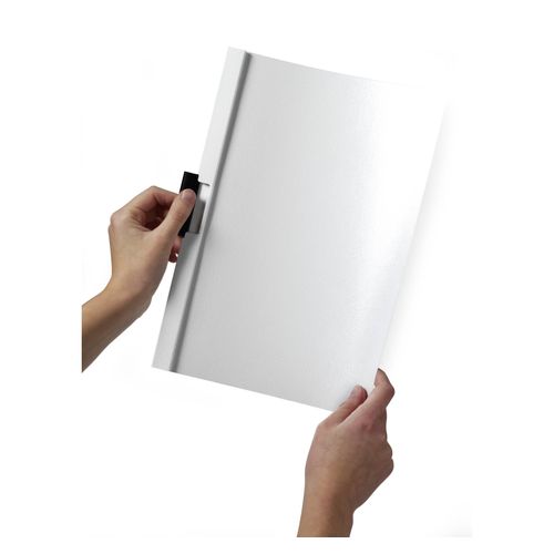 Durable Duraclip 30 Document File A4 30 Sheet Cap White