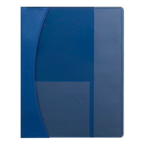 Marbig Flat Files W/ Insert Cover A4 Premier Blue