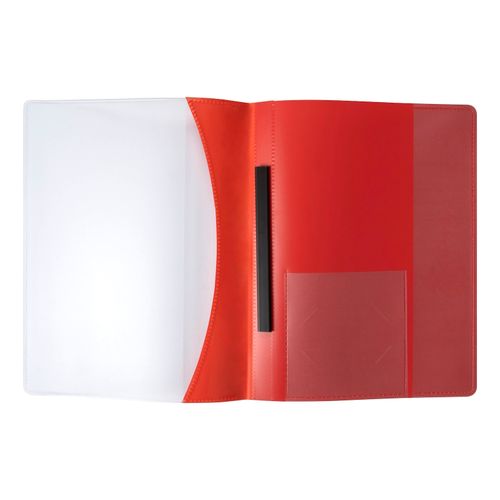 Marbig Flat Files W/ Insert Cover A4 Premier Red