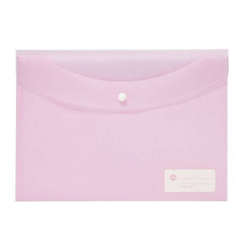 Marbig Doculope Document Wallet A4 Pastel Assorted Pack 12