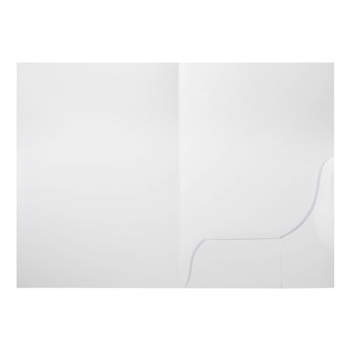 Marbig Professional Series A4 Presentation Folders With Gloss Pack 20 White