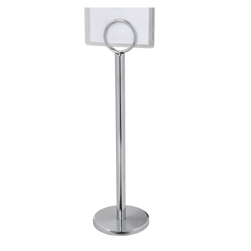 Esselte Table Number Holder 20cm Silver