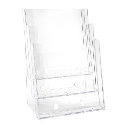 Esselte Brochure Holder Free Standing A4 3 Tier