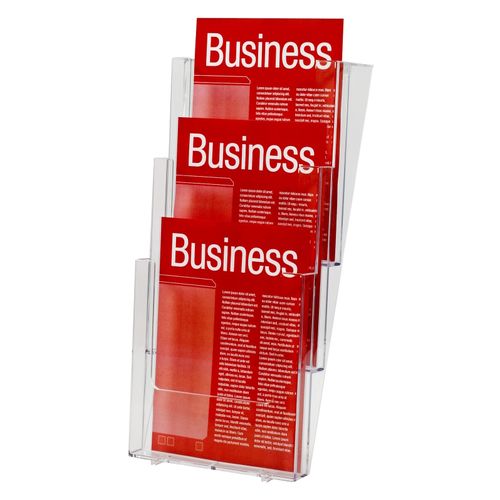 Esselte Brochure Holder Wall A4 3 Tier