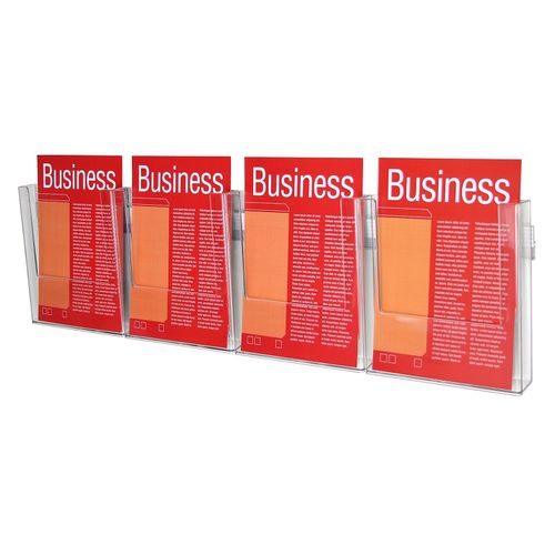 Esselte Brochure Holder Wall System A4 1t-4 Comp
