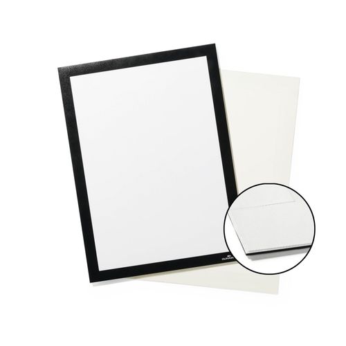 Durable Duraframe Sign Holders Grip A4 Black