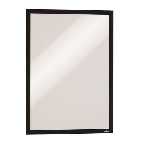Durable Sign Holders Duraframe A3 Magnetic Black Pk5