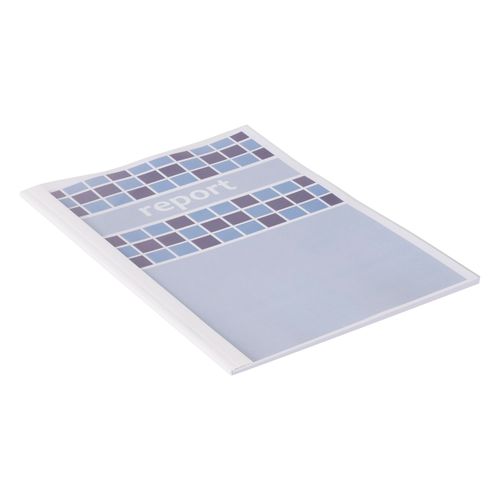 Gbc Binding Cover Thermal 3.0mm White Pack 100