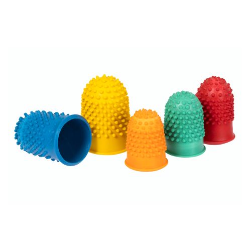 Rexel Thimblette Finger Cones Assorted Sizes Box 15