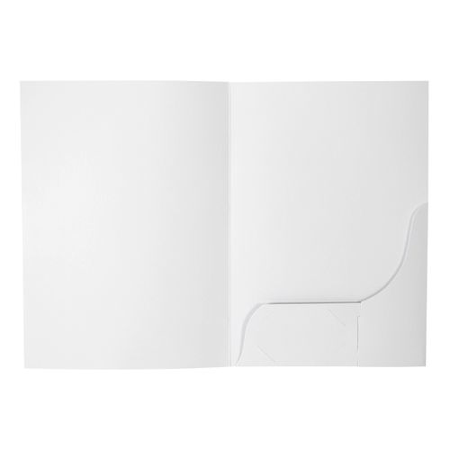Marbig Professional Series A4 Matt Presentation Folders Pack 20 White