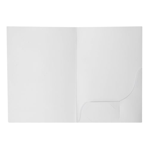 Marbig Professional Series A4 Matt Presentation Folders Pack 50 White