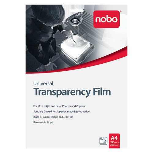 Nobo Ohp Film Universal Ij/Laser Pk25